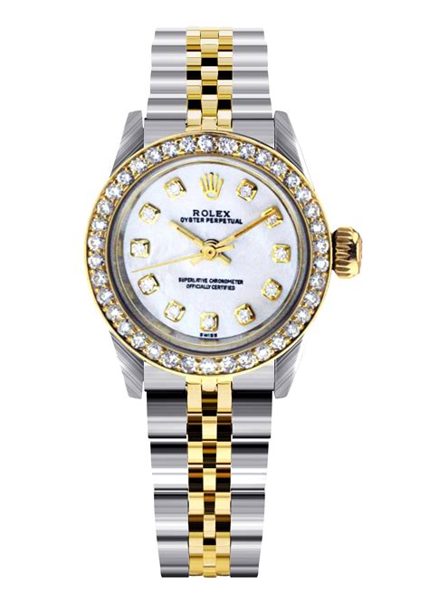 ladies 2 tone rolex date just watch|Rolex Datejust 16014 two tone.